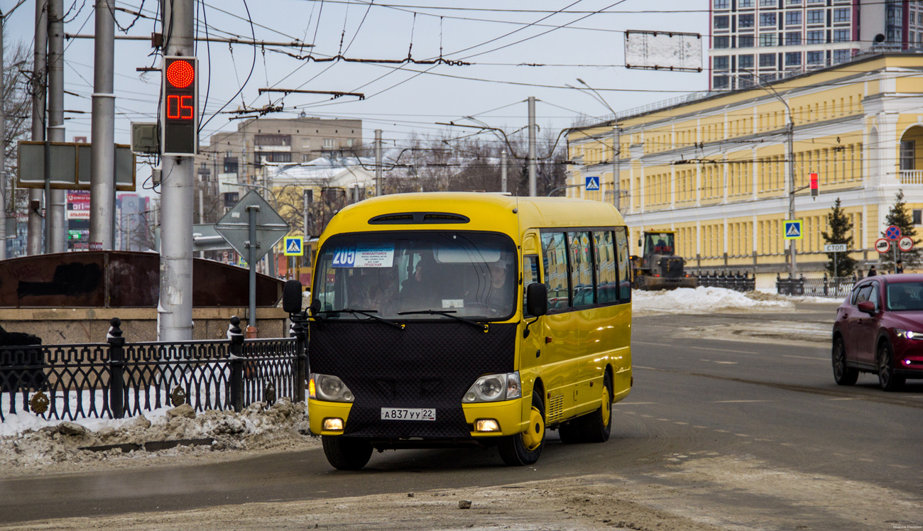 Алтайский край, Hyundai County Kuzbass № А 837 УУ 22