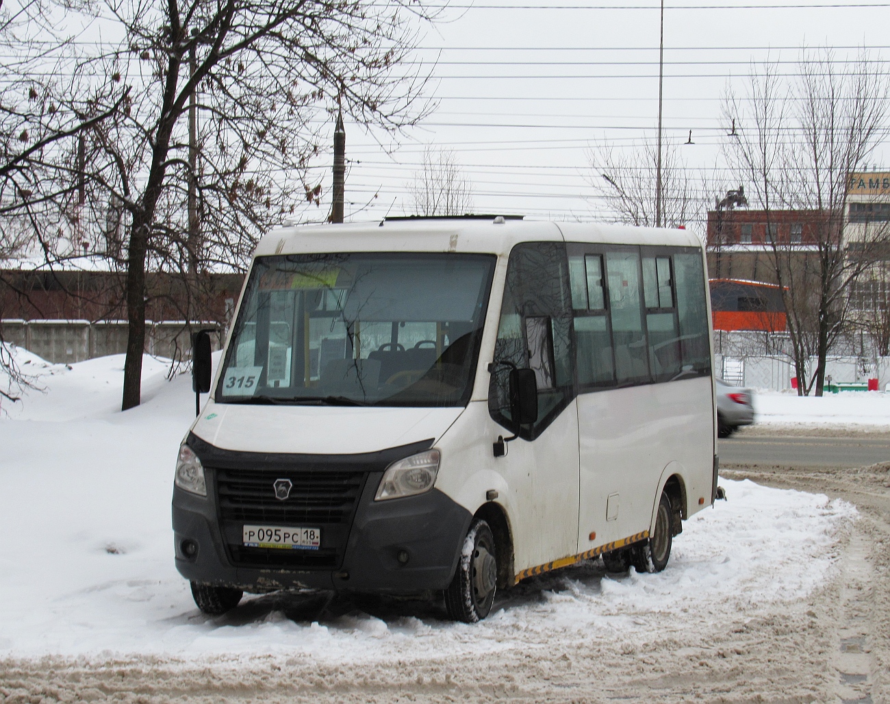 Удмуртия, ГАЗ-A63R45 Next № Р 095 РС 18