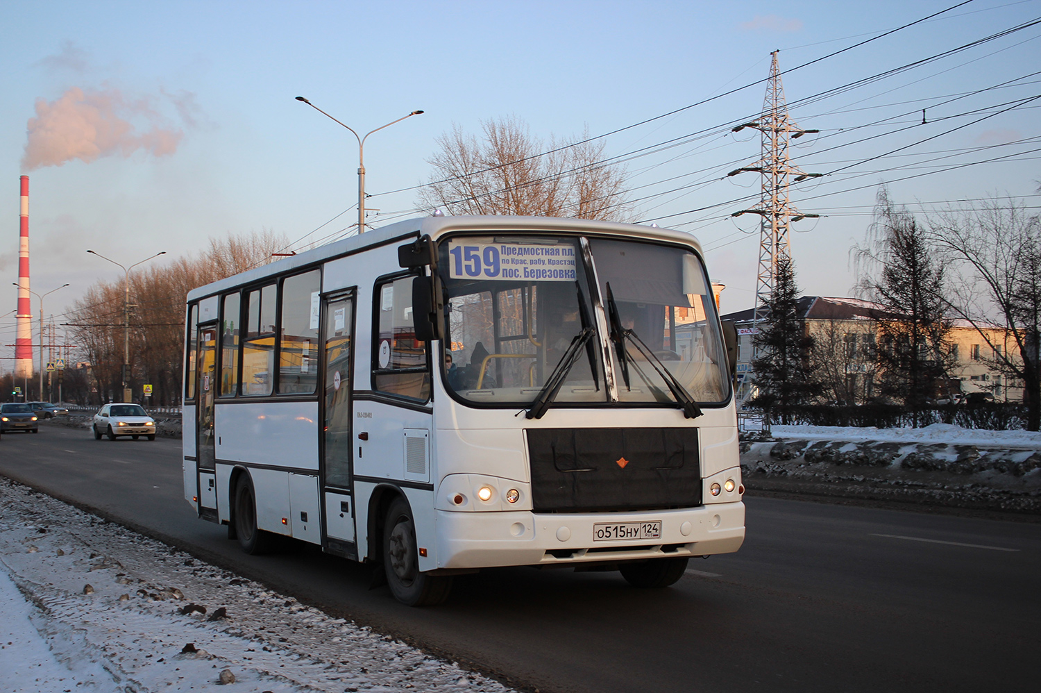 Красноярский край, ПАЗ-320402-05 № О 515 НУ 124