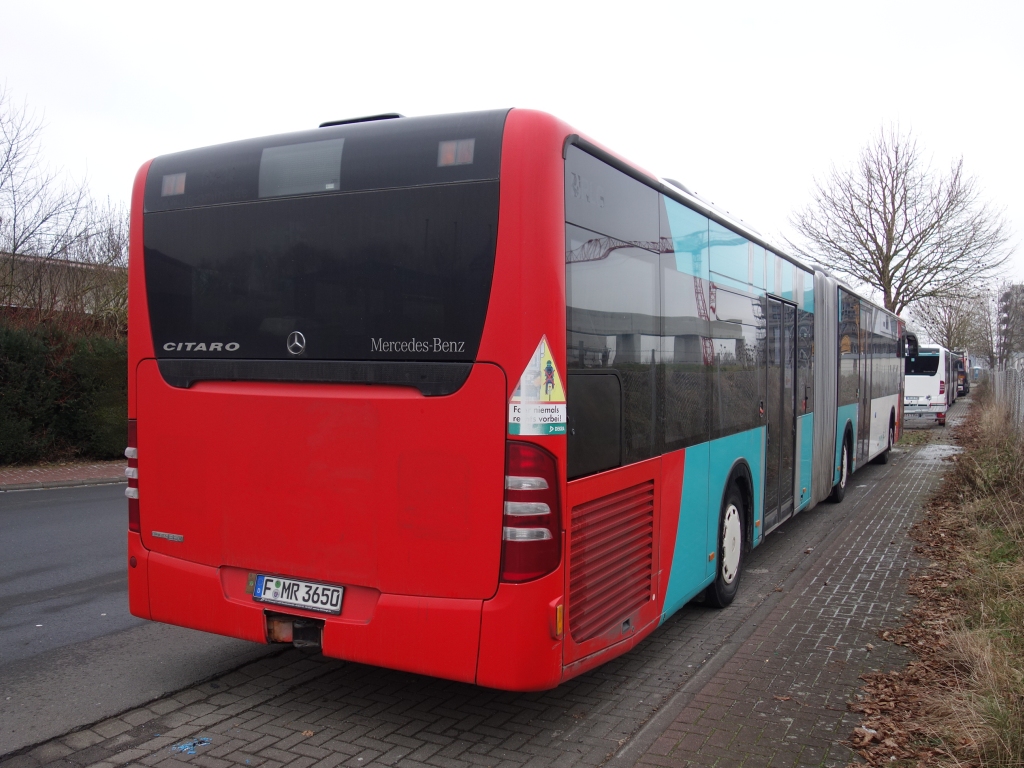 Hessen, Mercedes-Benz O530GÜ Citaro facelift GÜ Nr. F-MR 3650