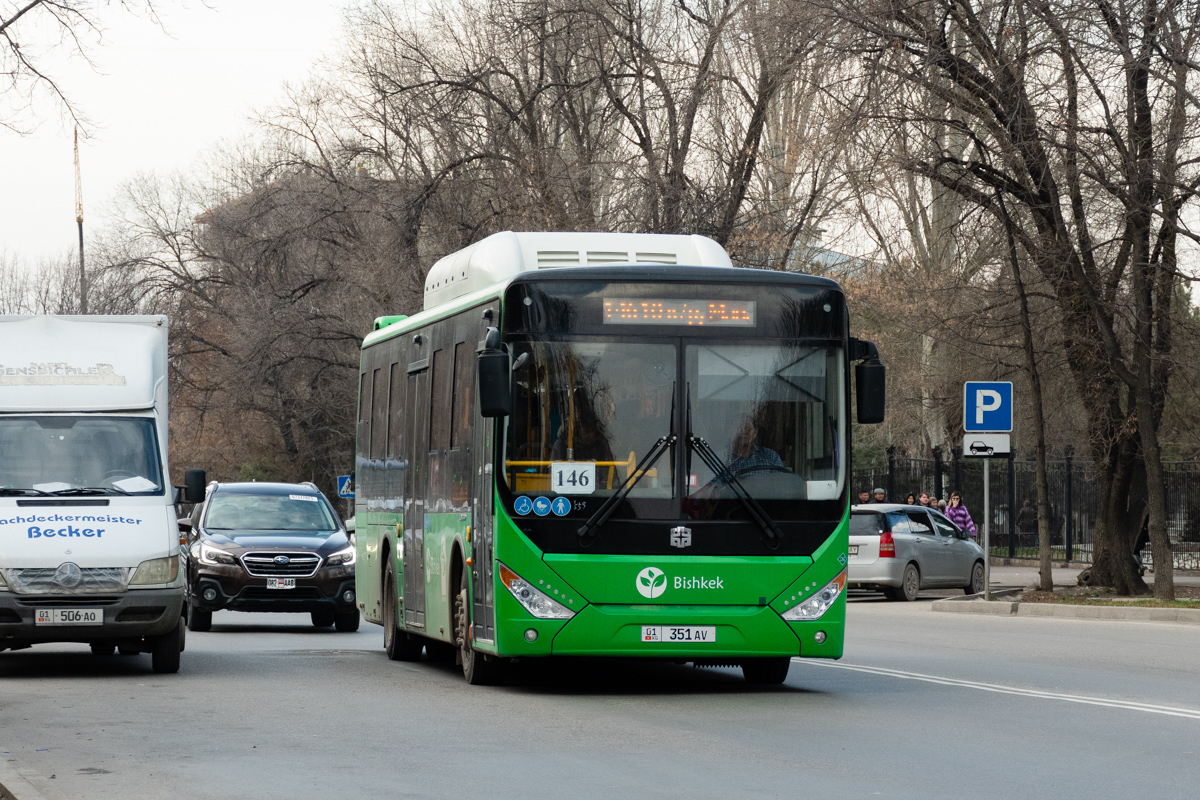 Кыргызстан, Zhong Tong LCK6105HGC Fashion № 01 351 AV