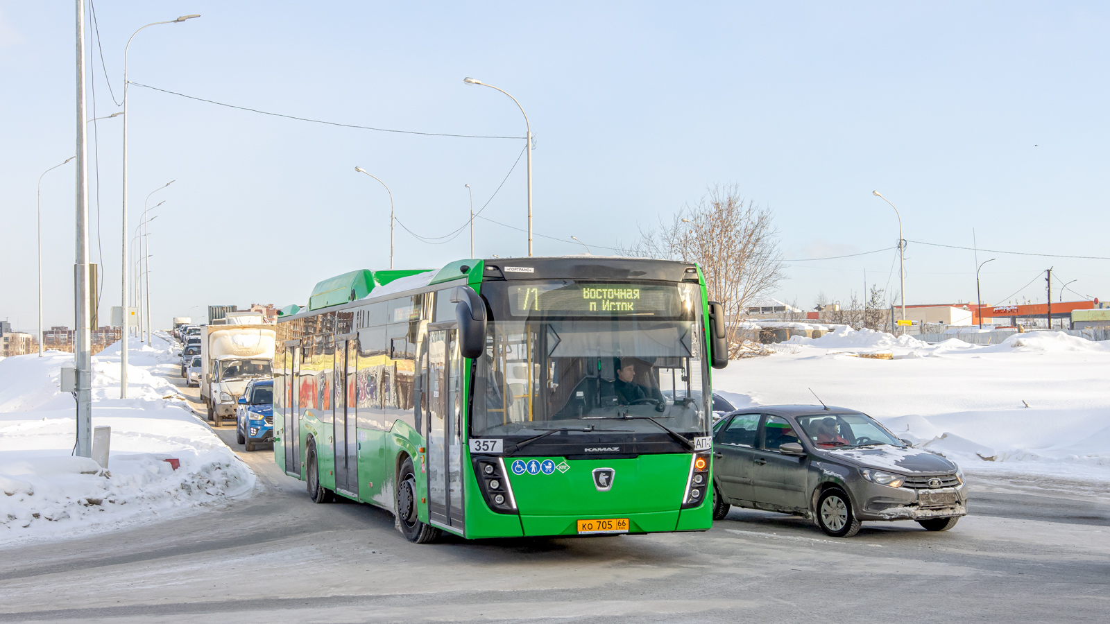 Свердловская область, НефАЗ-5299-40-57 (CNG) № 357