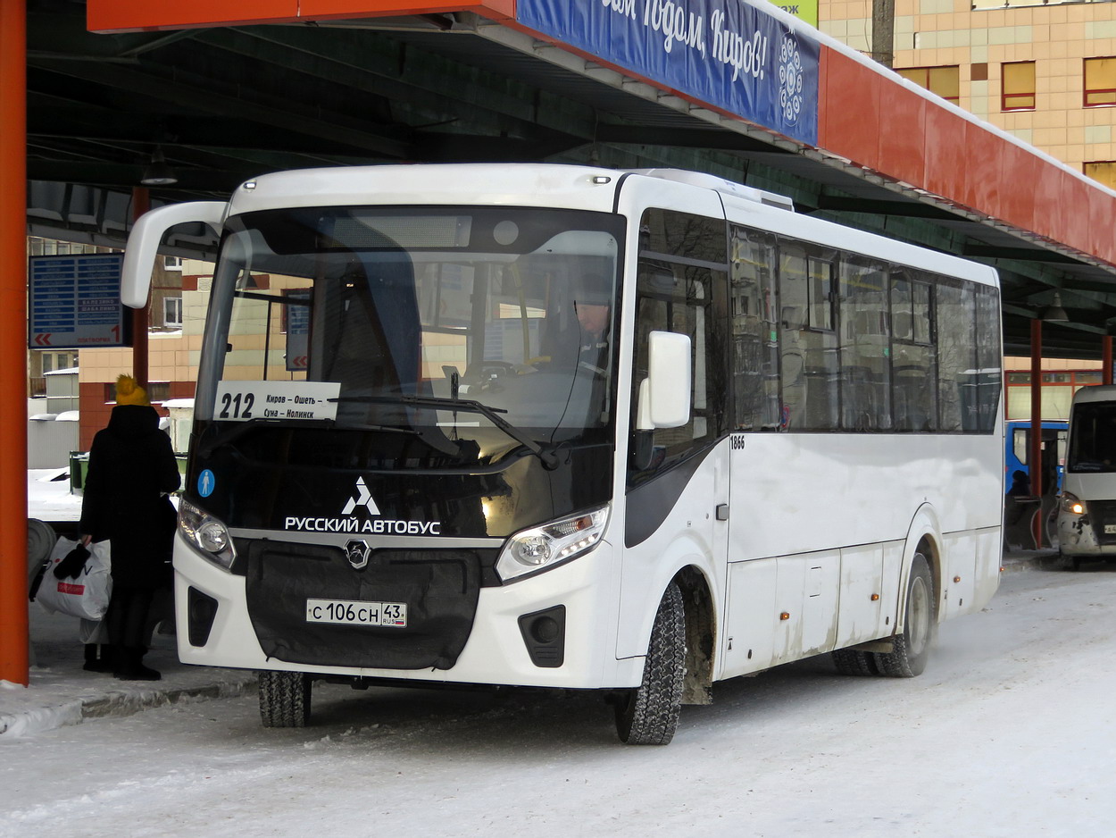 Kirovi terület, PAZ-320455-04 "Vector Next" sz.: х866