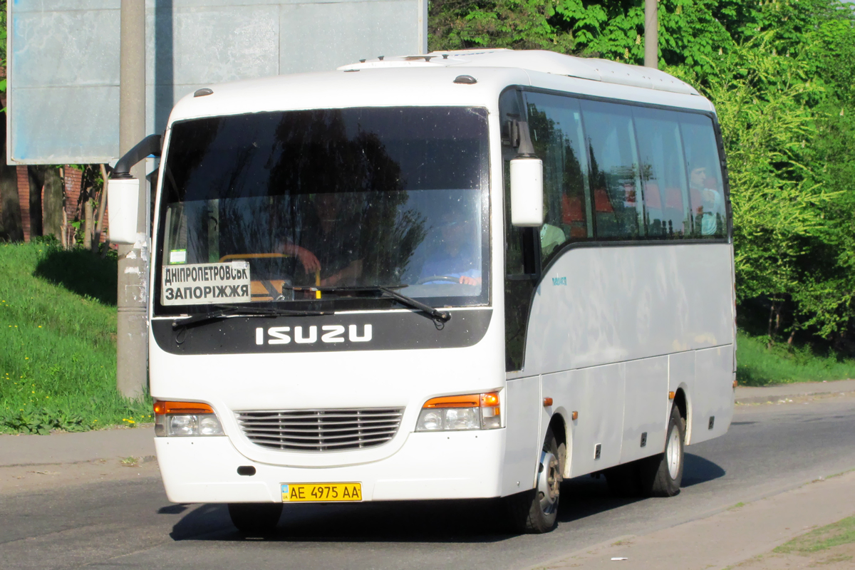 Dnepropetrovsk region, Anadolu Isuzu Turquoise # AE 4975 AA