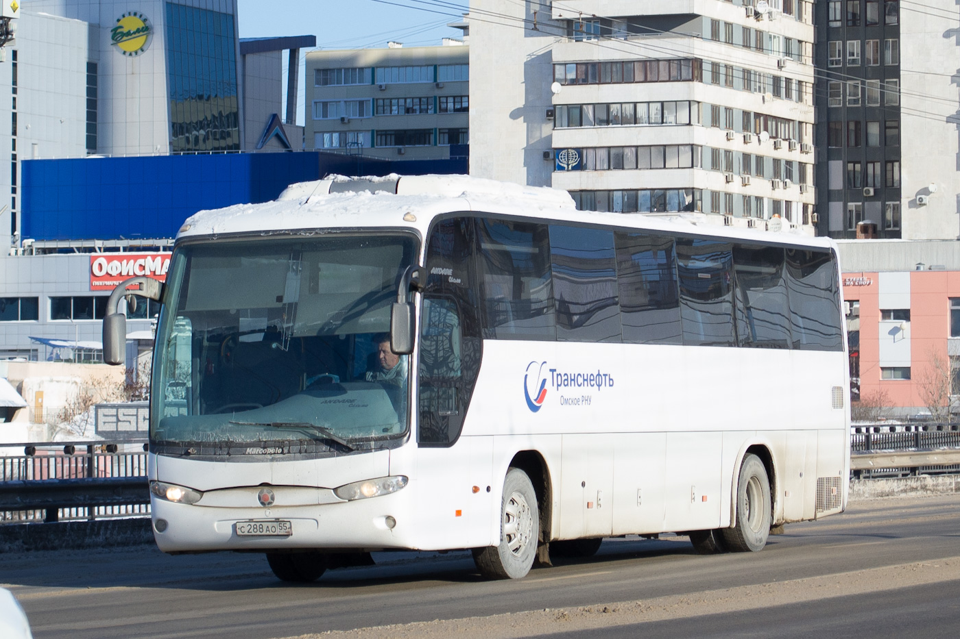 Омская область, Marcopolo Andare 1000 (ГолАЗ) (Hyundai) № С 288 АО 55