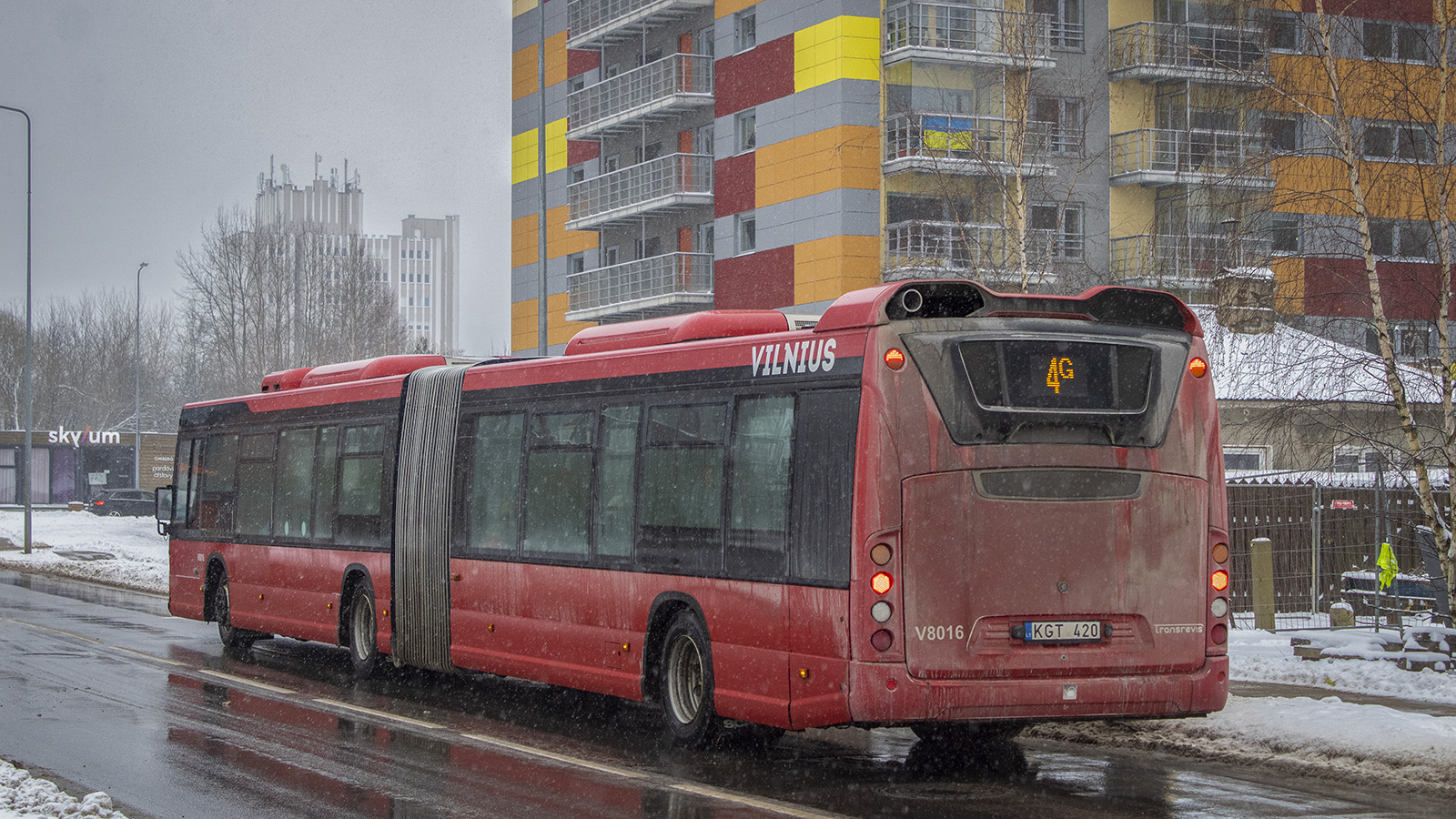 Литва, Scania Citywide LFA № V8016
