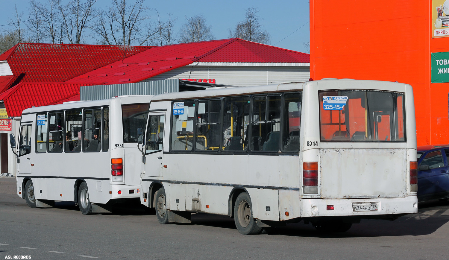 Ленинградская область, ПАЗ-320402-05 № 8714