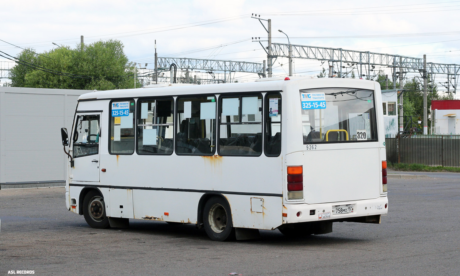 Ленинградская область, ПАЗ-320302-08 № 9262