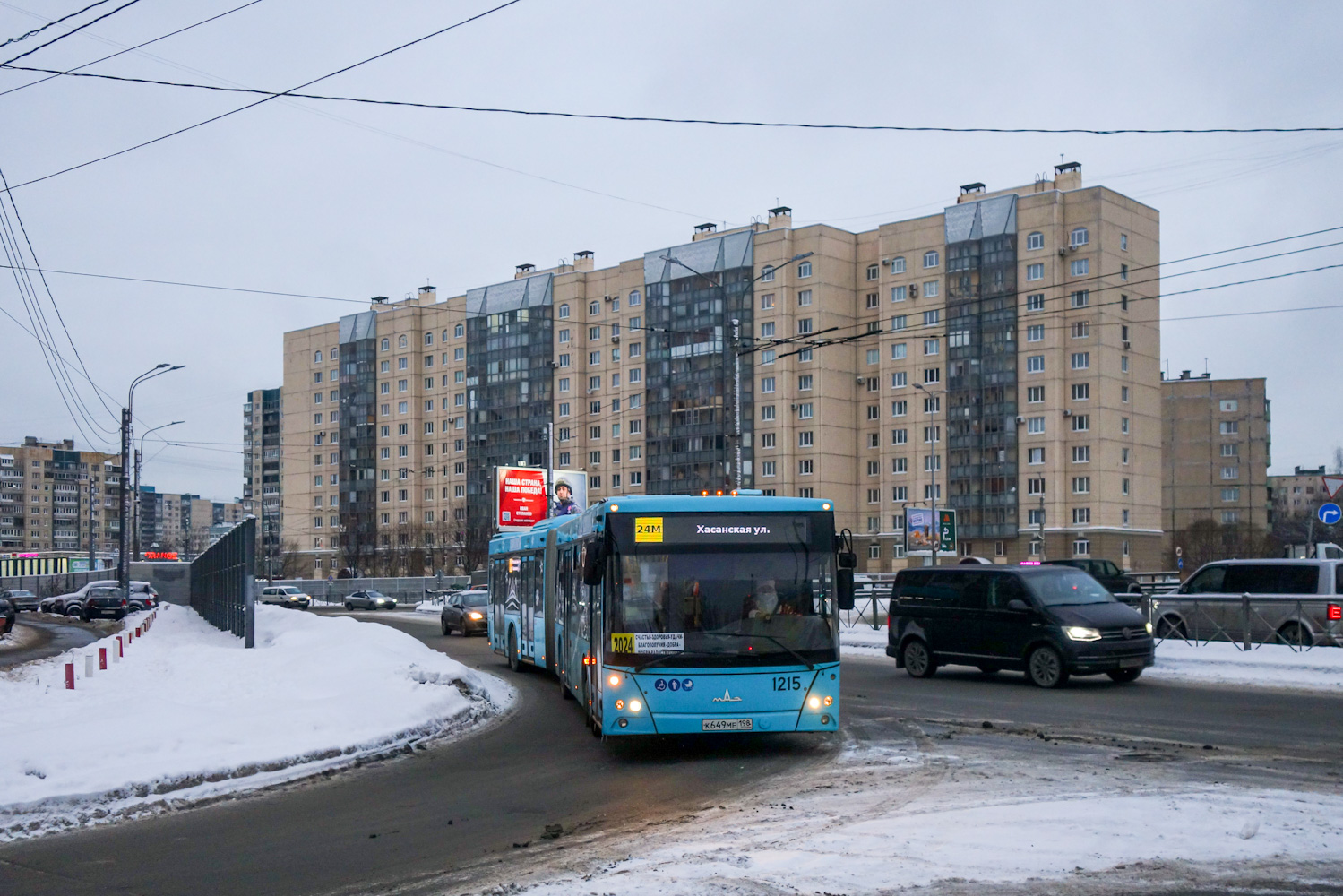 Санкт-Петербург, МАЗ-216.066 № 1215