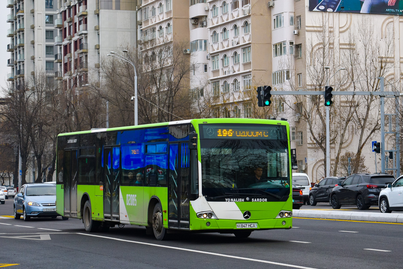Узбекистан, Mercedes-Benz Conecto II № 02085