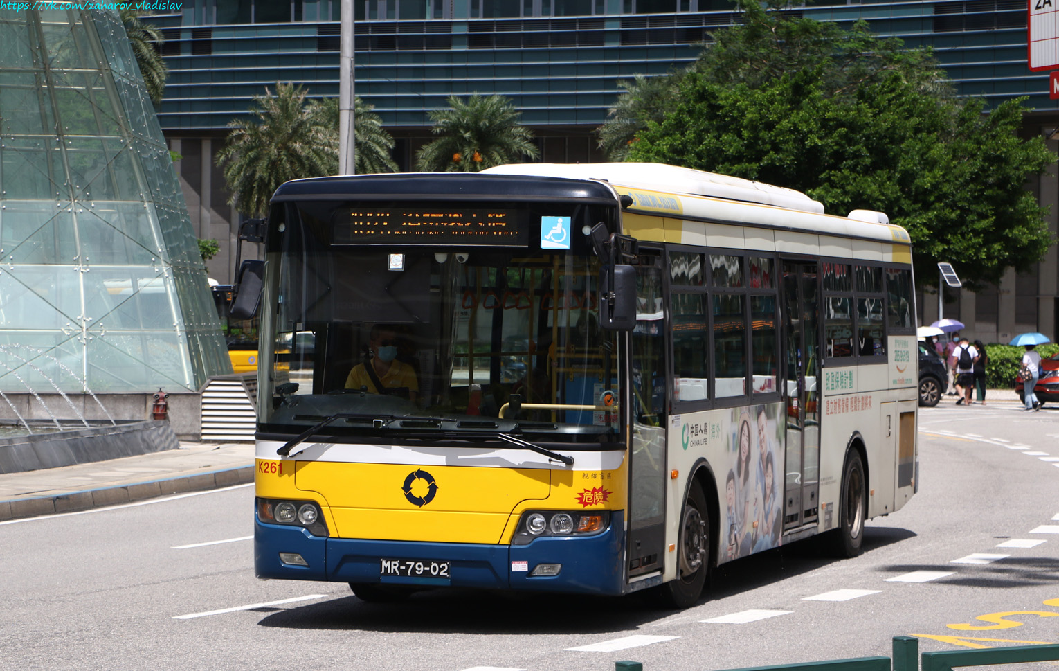 Китай, Higer KLQ6108GQ28E4 № K261