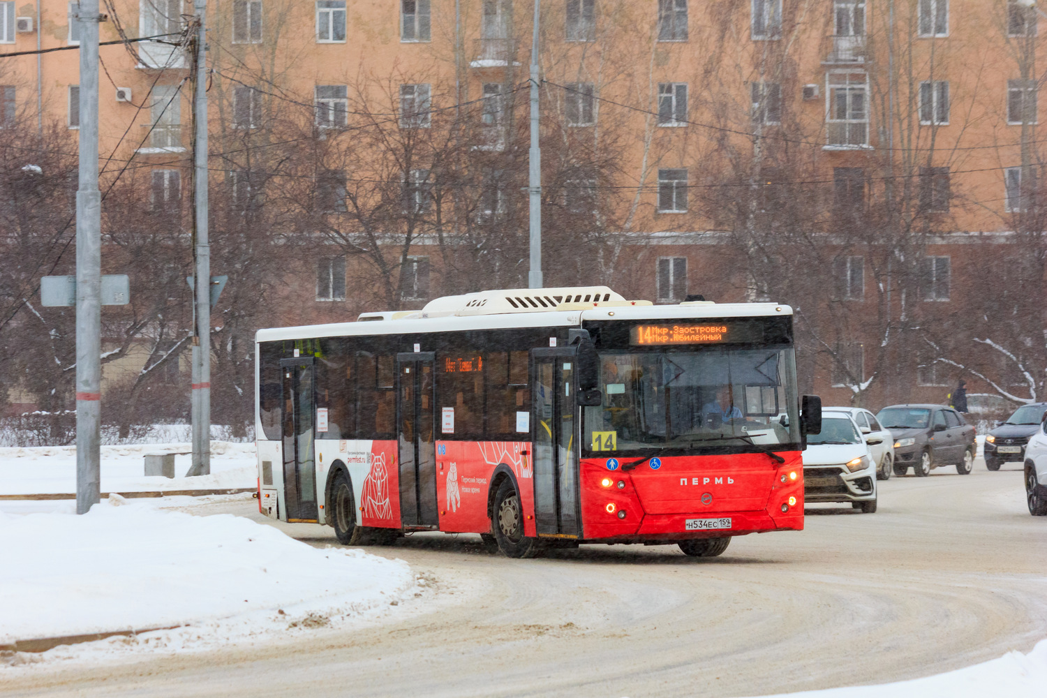 Пермский край, ЛиАЗ-5292.65 № Н 534 ЕС 159