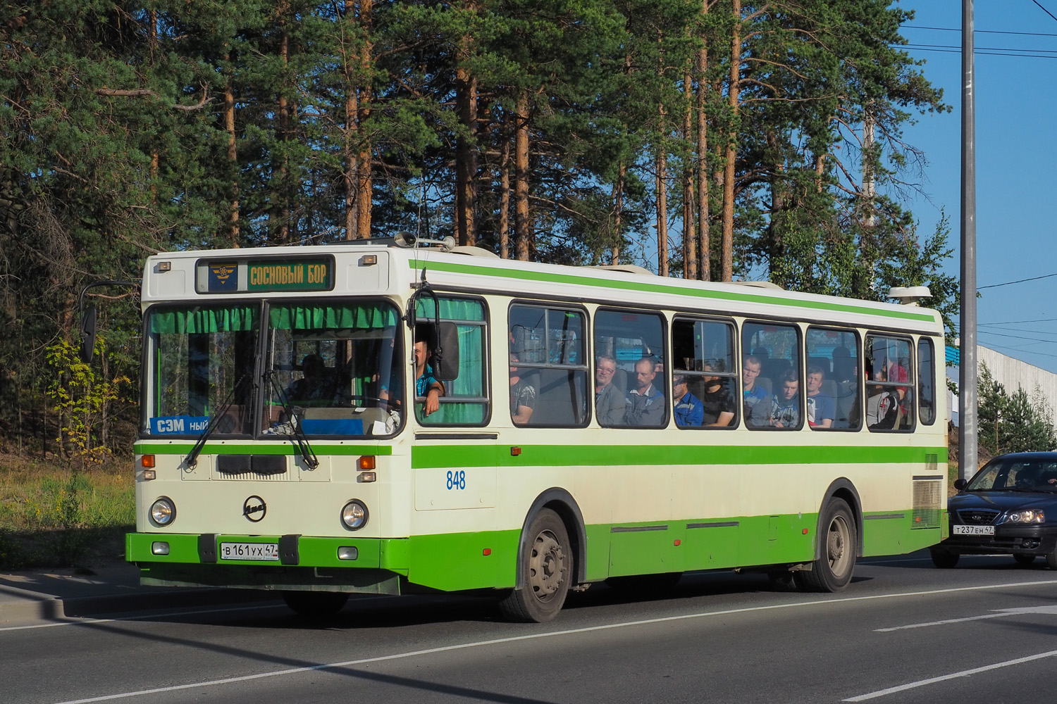 Ленинградская область, ЛиАЗ-5256.35-01 № 848