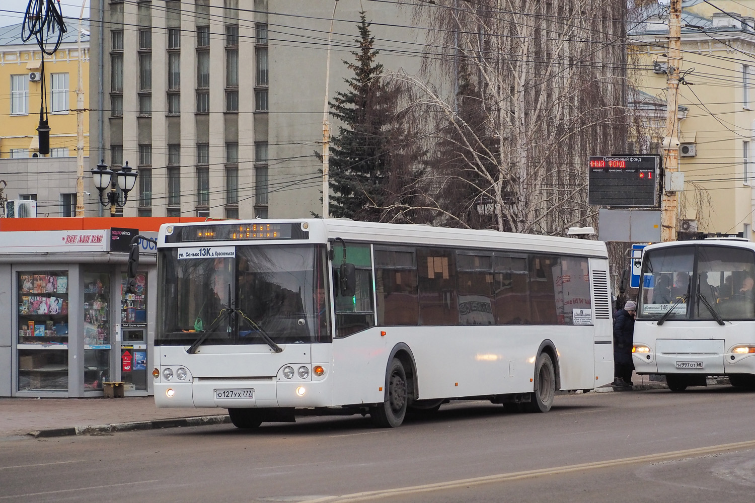 Тамбовская область, ЛиАЗ-5292.20 № О 127 УХ 777