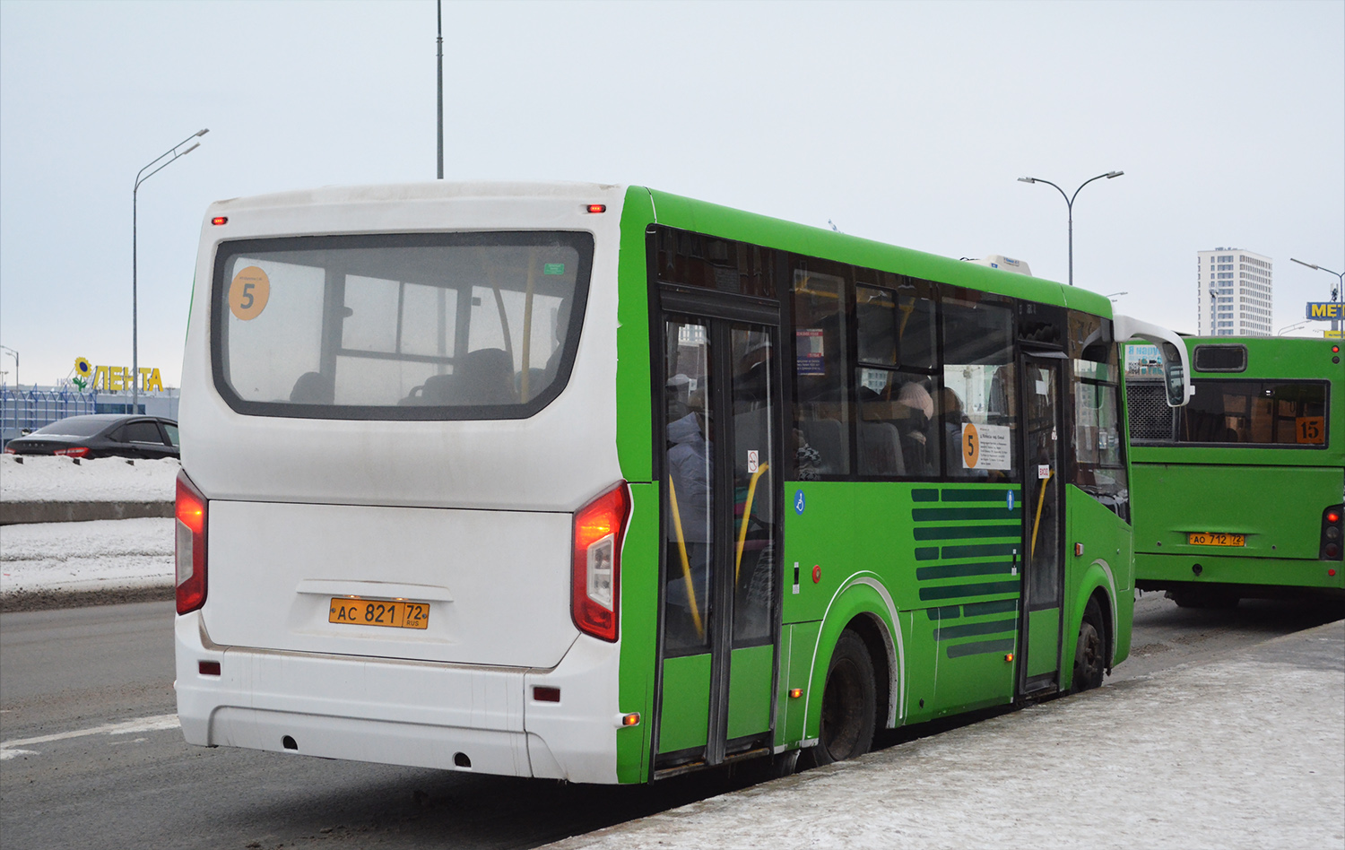 Tumen region, PAZ-320435-04 "Vector Next" Nr. АС 821 72