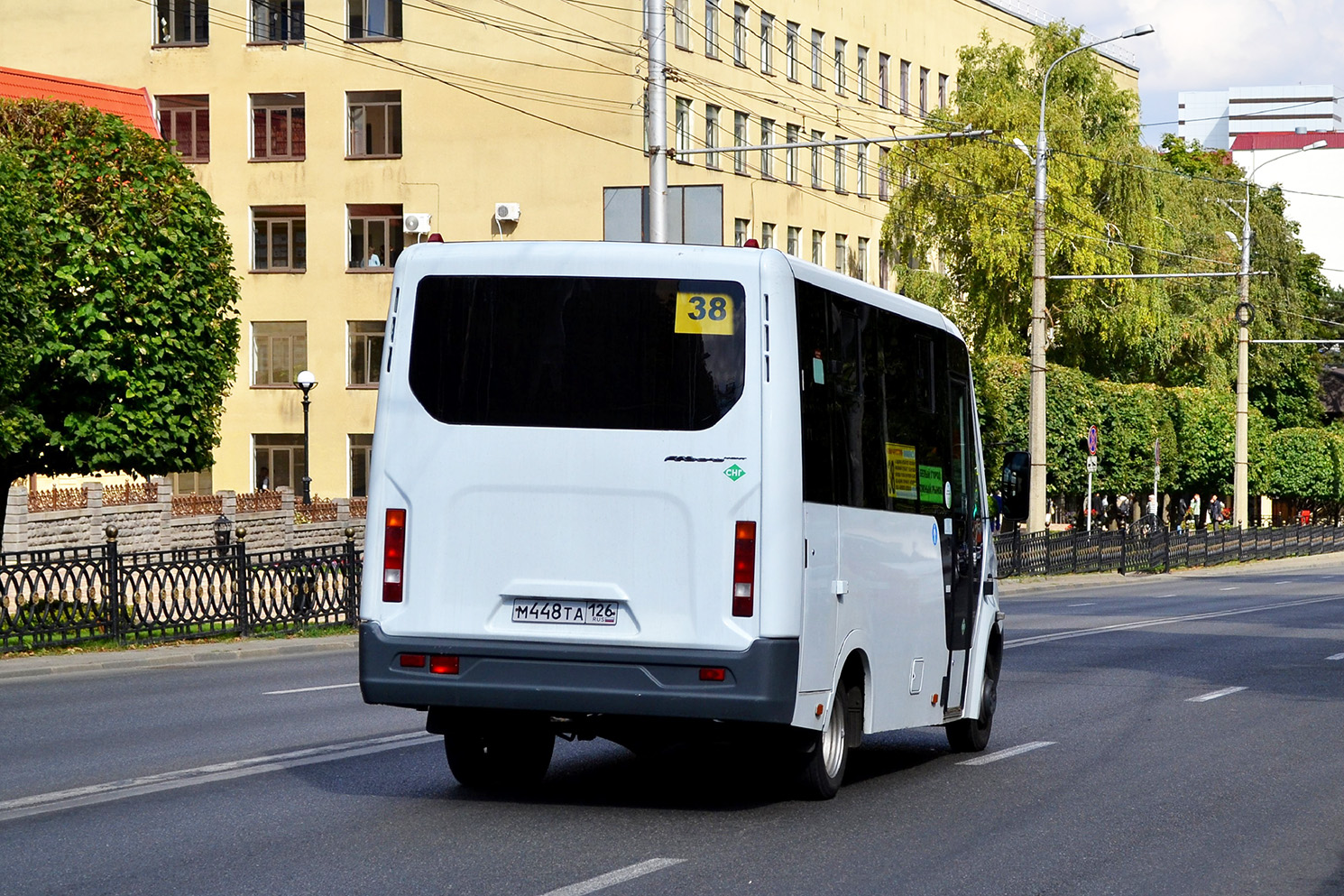 Ставропольский край, ГАЗ-A64R45 Next № М 448 ТА 126