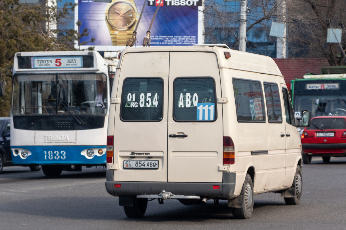 Кыргызстан, Mercedes-Benz Sprinter W901/W902 212D № 01 854 ABQ