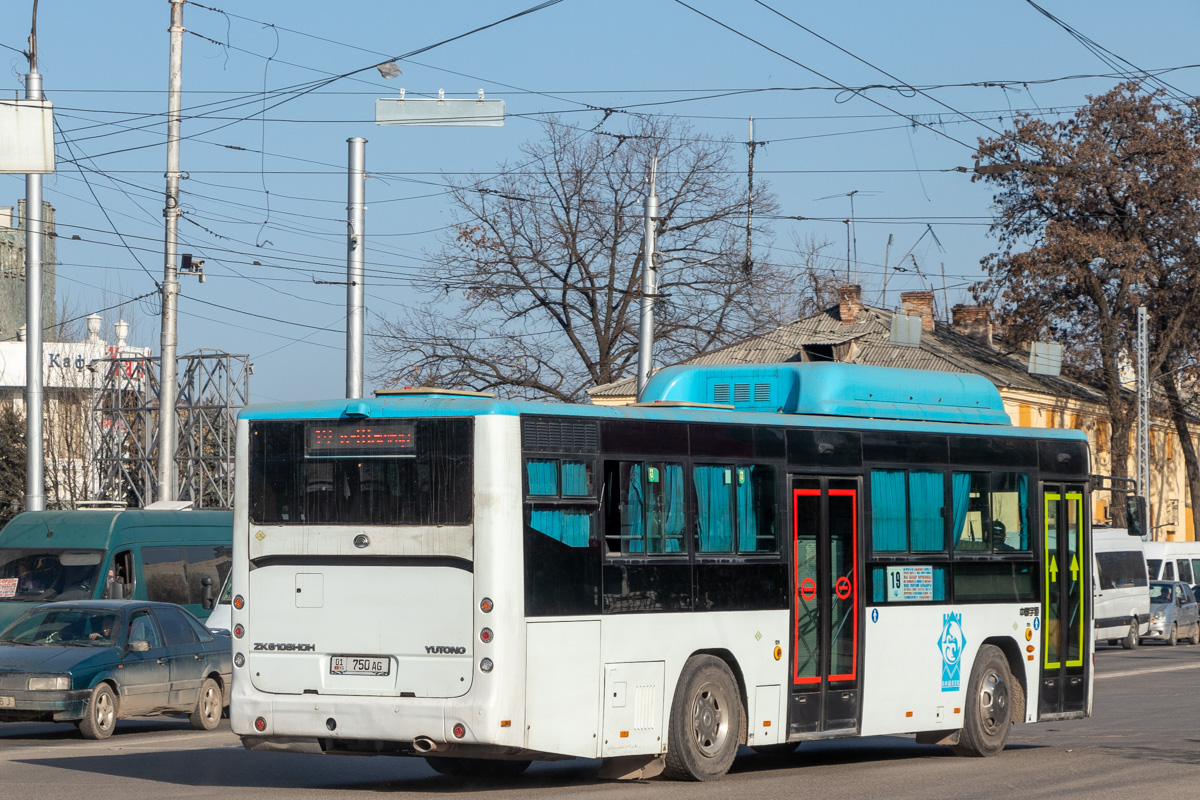 Кыргызстан, Yutong ZK6108HGH № 01 750 AG