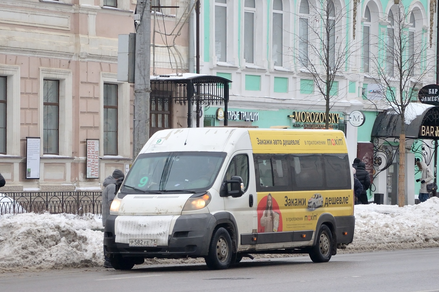 Tula region, IRITO Boxer L4H2 (Z8P) Nr. Р 582 УЕ 71