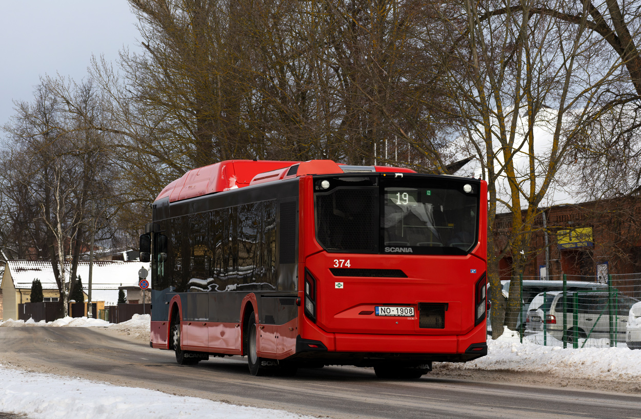 Латвия, Scania Citywide LF II 12.1 № 374
