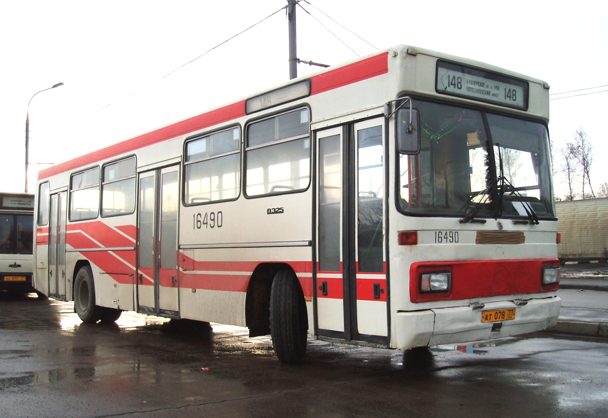 Москва, Mercedes-Benz O325 № 16490