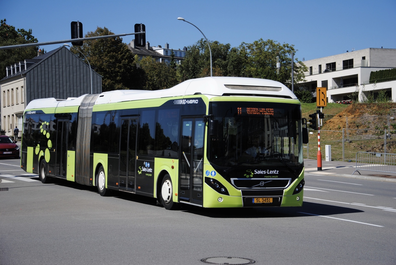 Люксембург, Volvo 7900A Hybrid № SL 3451