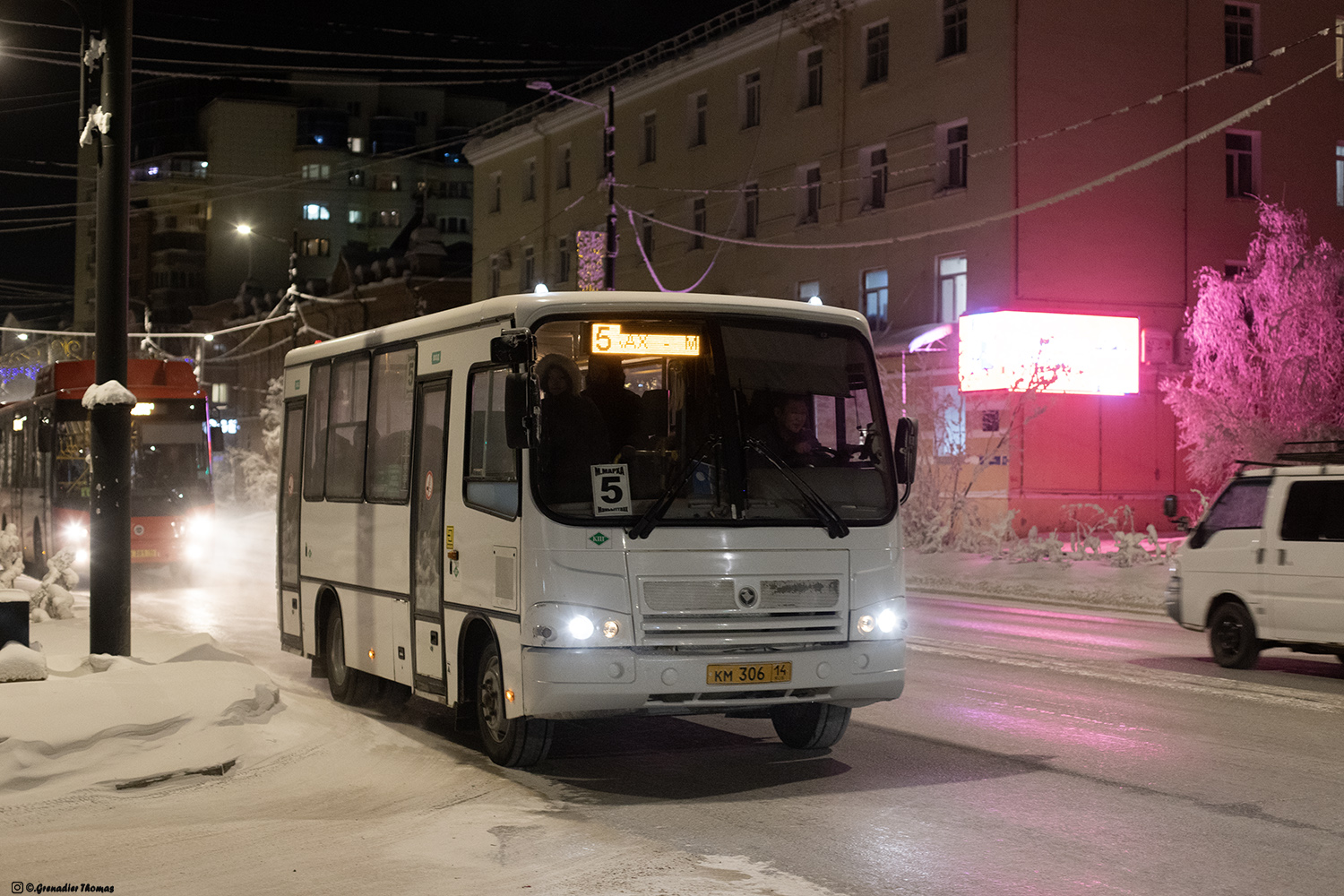 Саха (Якутия), ПАЗ-320302-12 № КМ 306 14