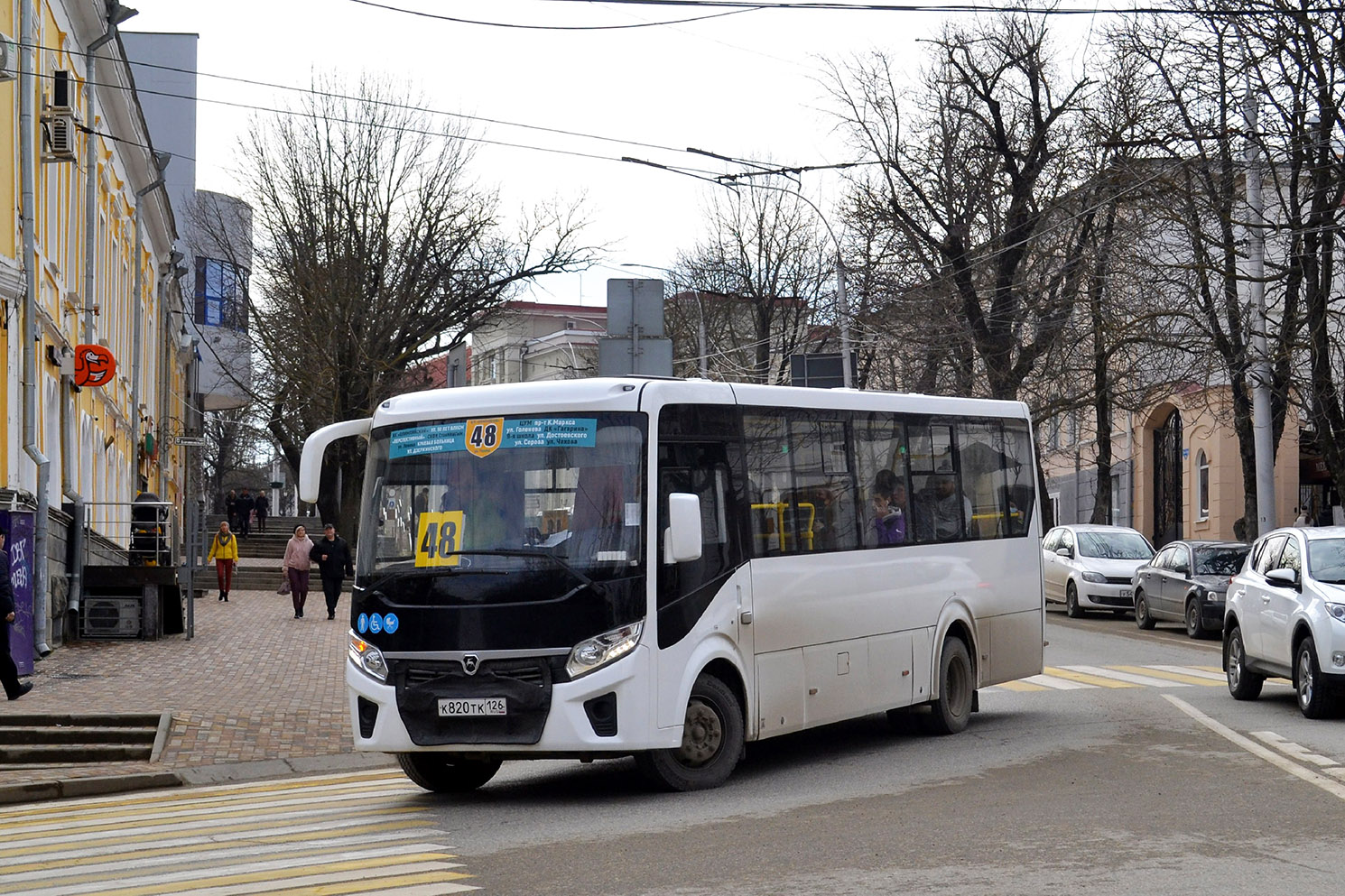Stavropol region, PAZ-320415-04 "Vector Next" Nr. К 820 ТК 126