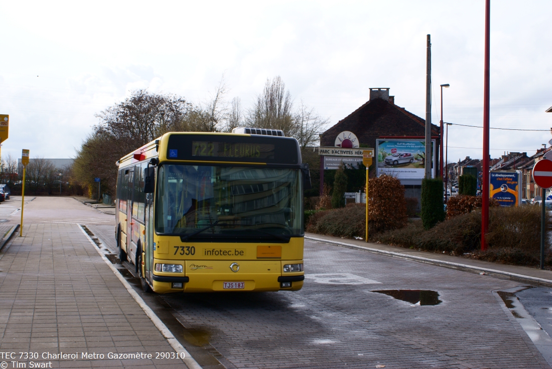 Бельгия, Irisbus Agora S № 7330