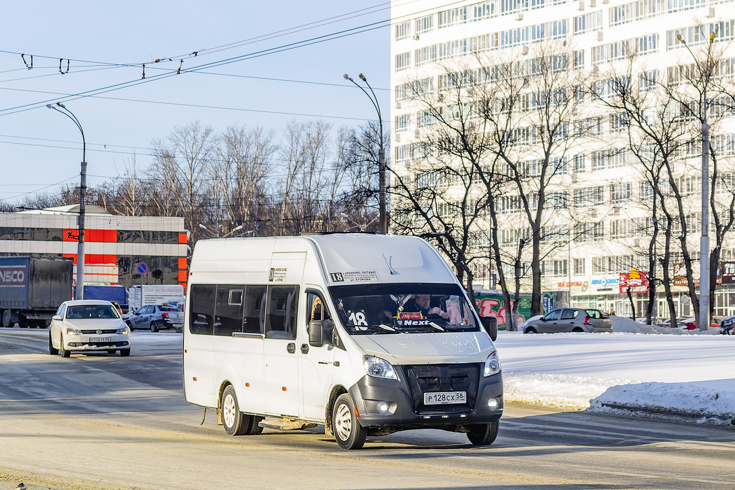 Пензенская область, ГАЗ-A65R52 Next № Р 128 СХ 58