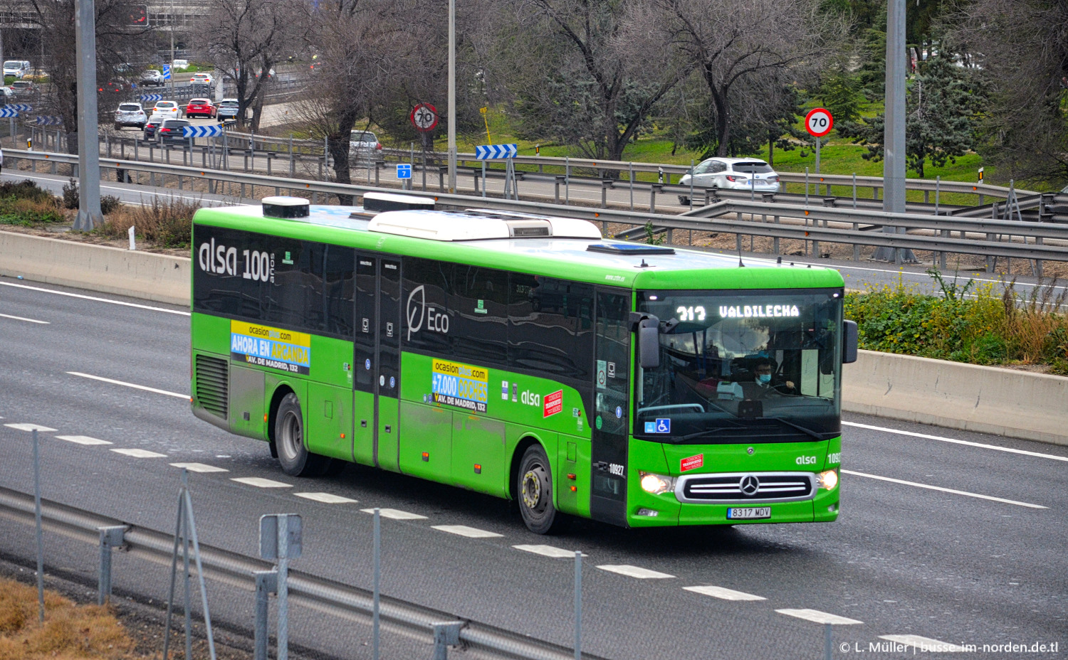 Испания, Mercedes-Benz Intouro III M hybrid № 10927