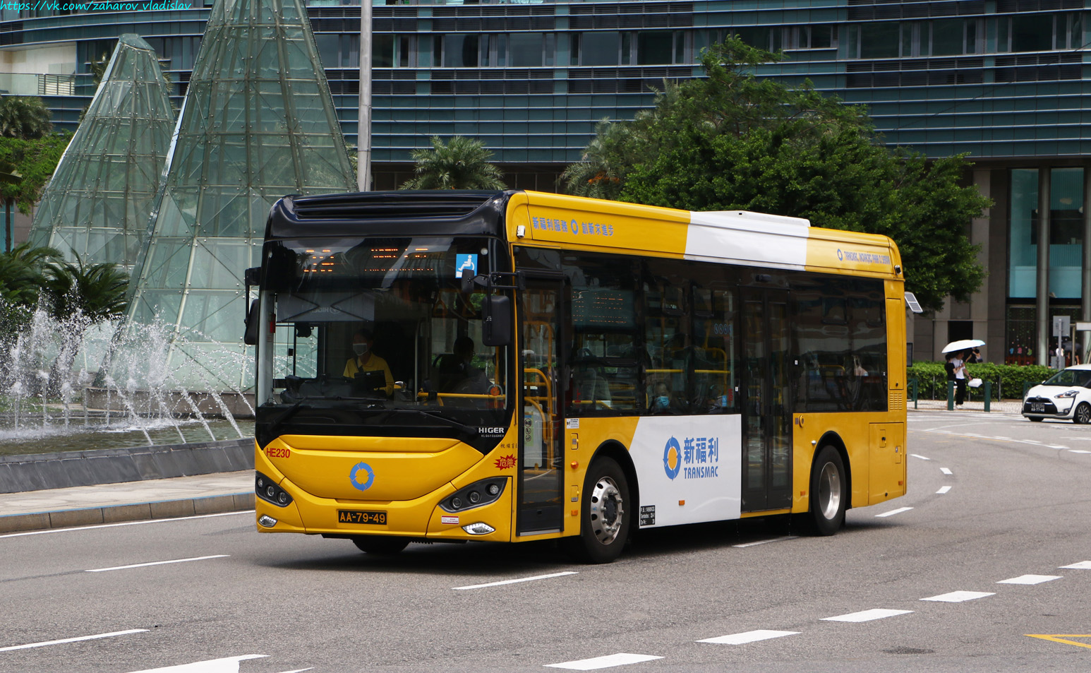 Китай, Higer KLQ6106GHEV № HE230