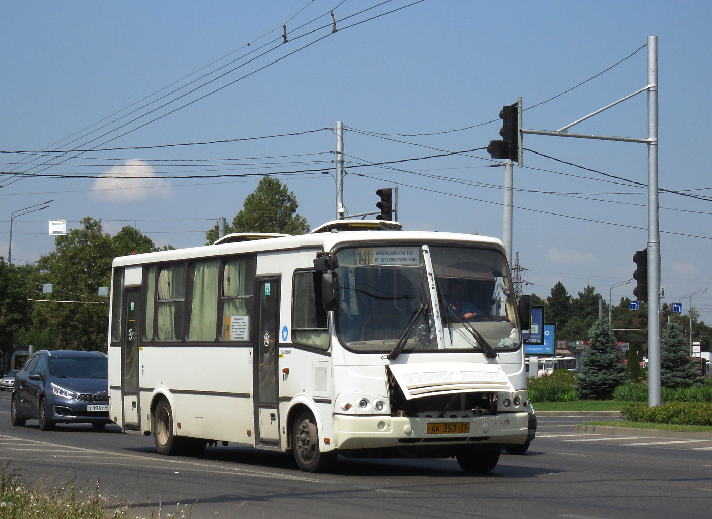 Краснодарский край, ПАЗ-320412-10 № АК 353 23