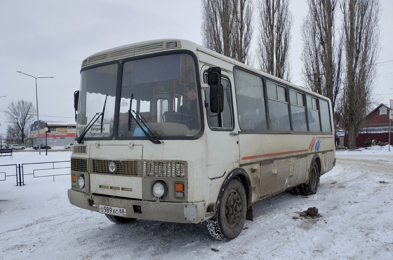 Тамбовская область, ПАЗ-4234 № О 989 ХС 68