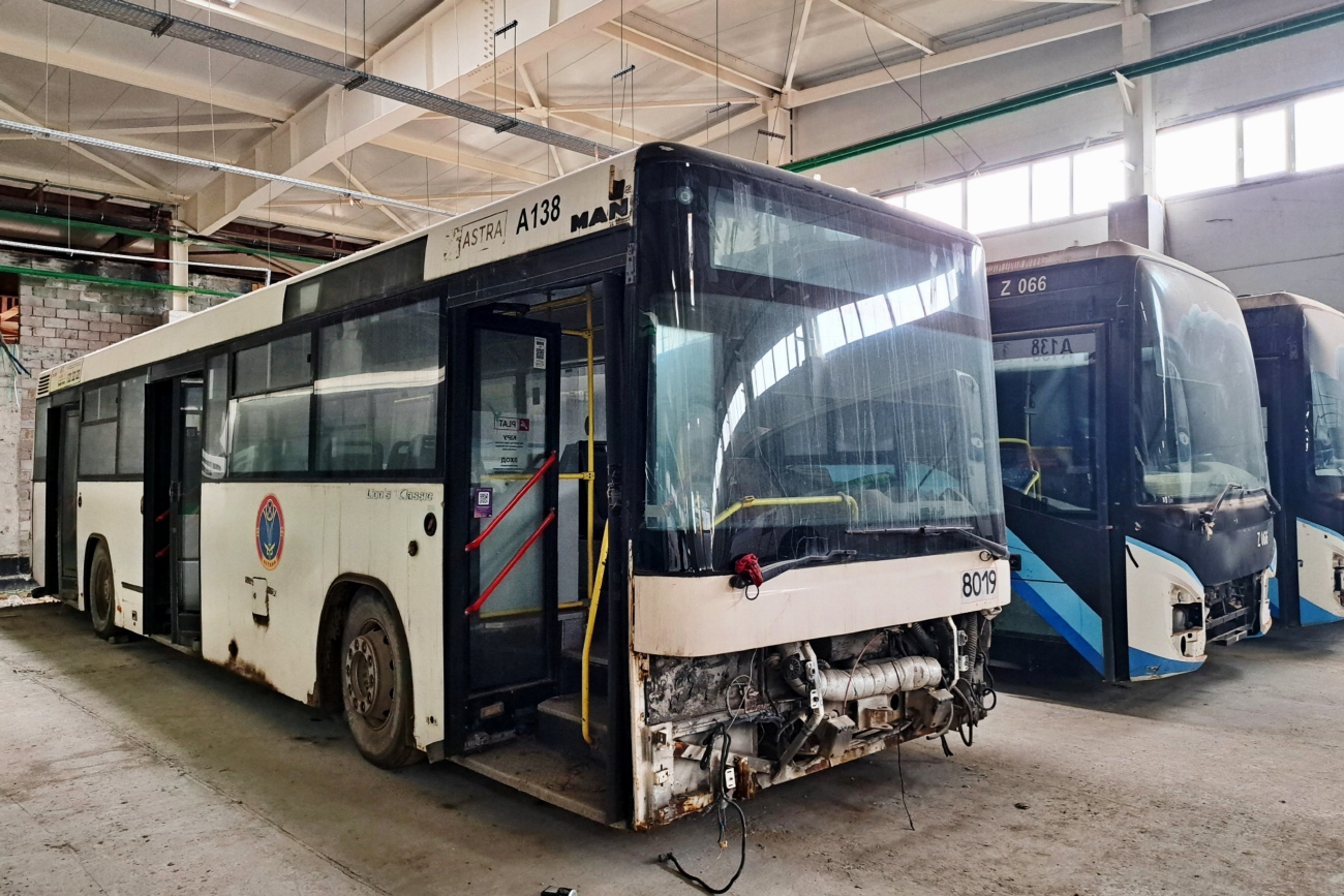 Астана, MAN A74 Lion's Classic SL283 № 8019; Астана — Автопарки