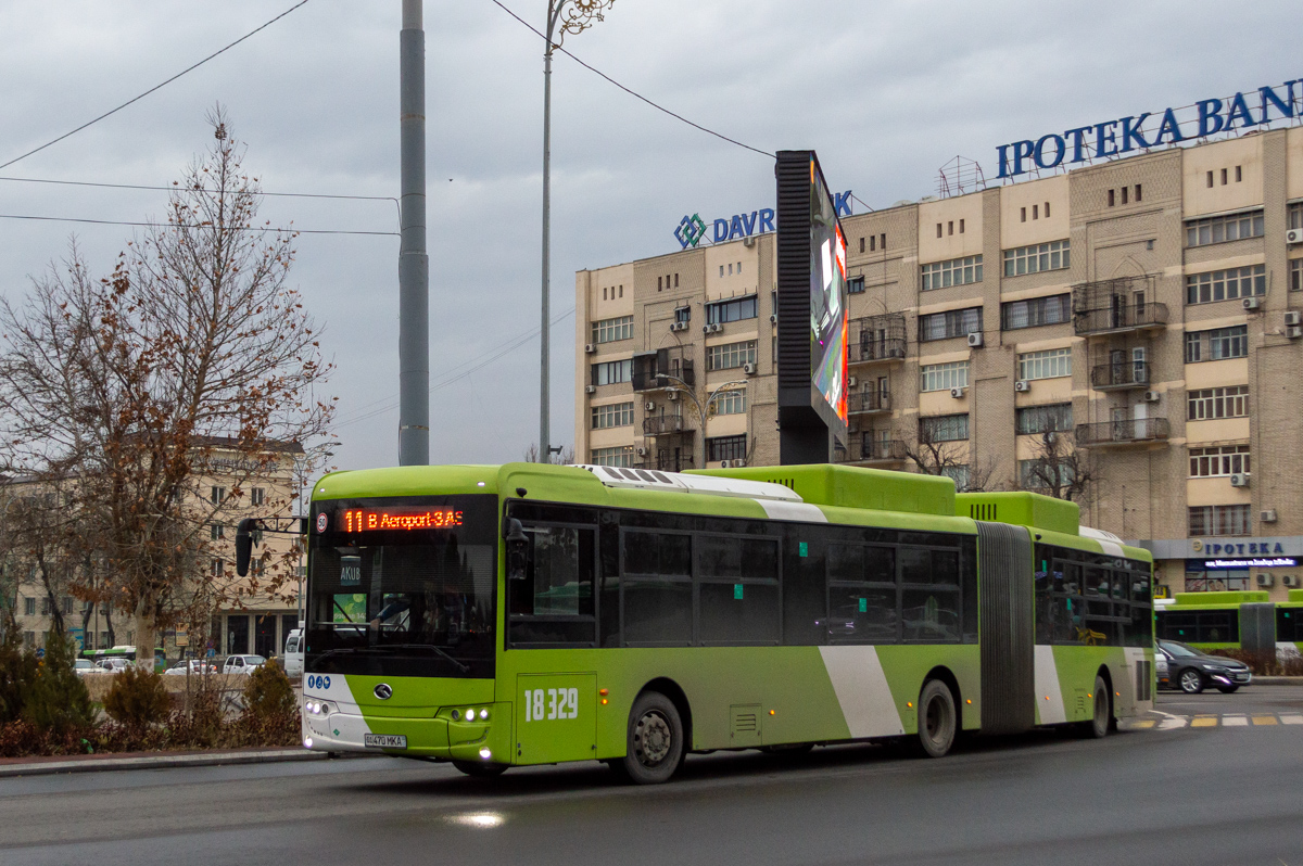 Узбекистан, King Long XMQ6180G № 18329