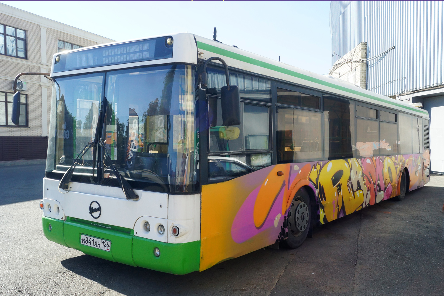 Ставропольский край, ЛиАЗ-5292.21 № М 841 АН 126