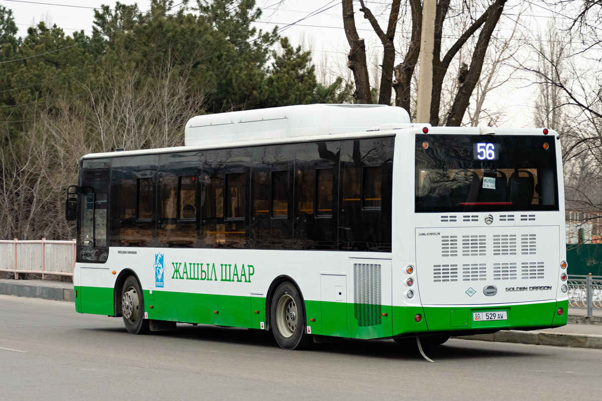 Кыргызстан, Golden Dragon XML6105CN № 01 529 AW