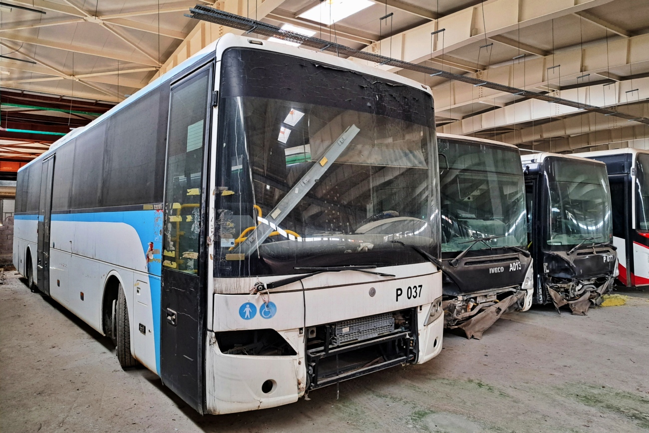 Астана, Mercedes-Benz Intouro II M № P037; Астана, Irisbus Citelis 12M № P077; Астана — Автопарки