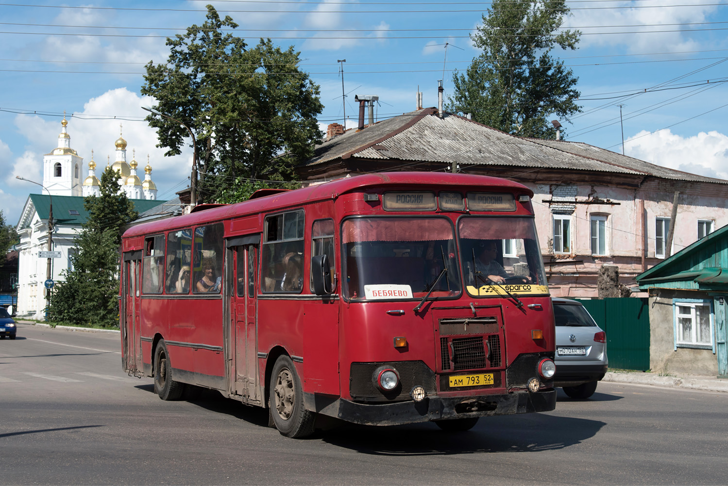 Нижегородская область, ЛиАЗ-677М № АМ 793 52