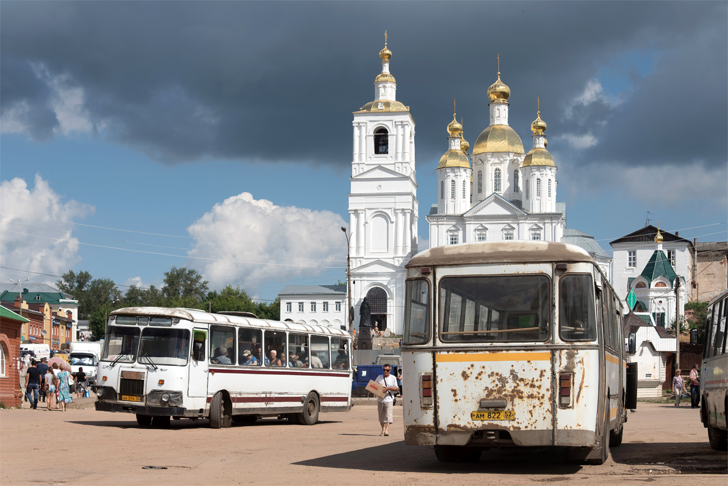 Нижегородская область, ЛиАЗ-677М (БАРЗ) № АМ 822 52