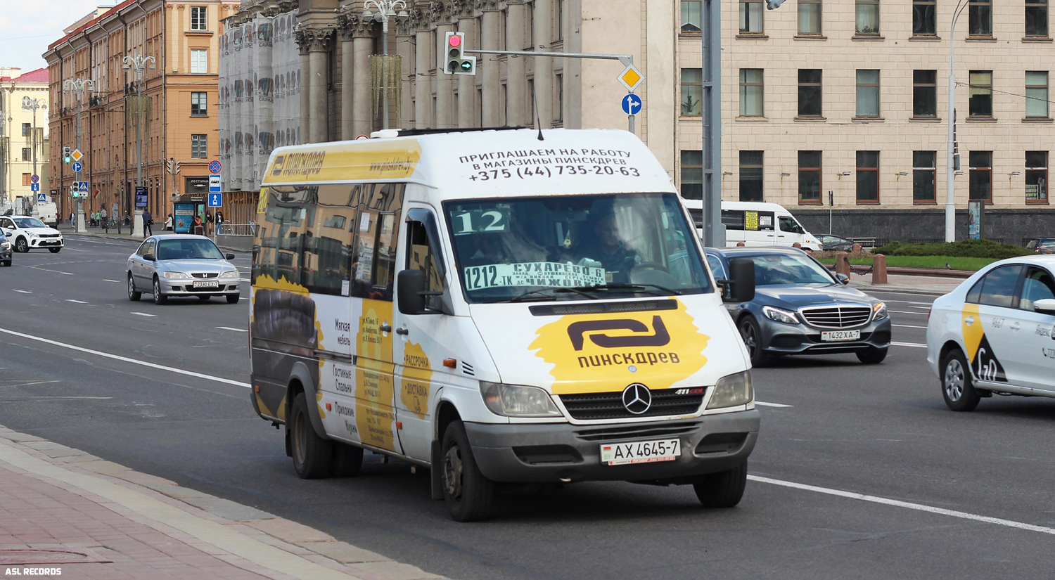 Минск, Луидор-223203 (MB Sprinter Classic) № АХ 4645-7