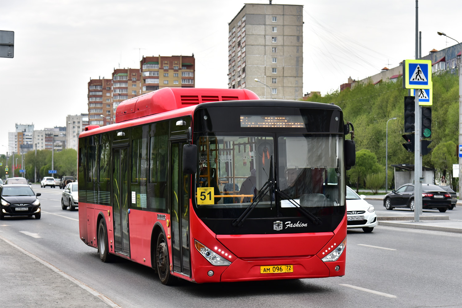 Тюменская область, Zhong Tong LCK6105HGC Fashion № АМ 096 72