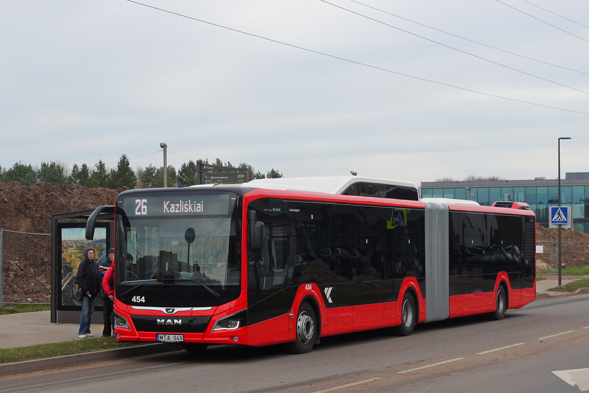 Литва, MAN 18C Lion's City 18 G NG320 EfficientHybrid № 454