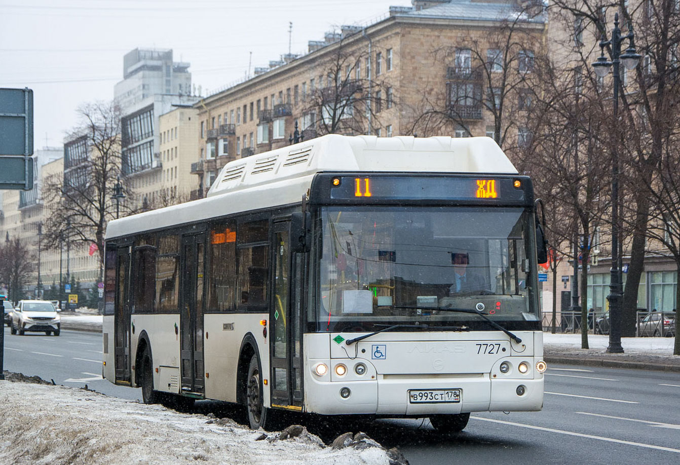 Санкт-Петербург, ЛиАЗ-5292.71 № 7727
