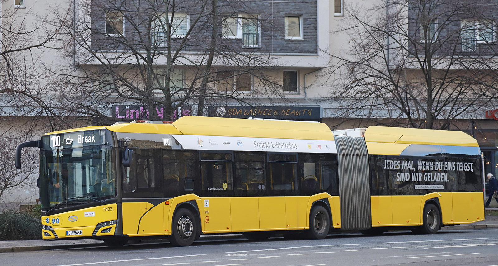 Берлин, Solaris Urbino IV 18 electric № 5433