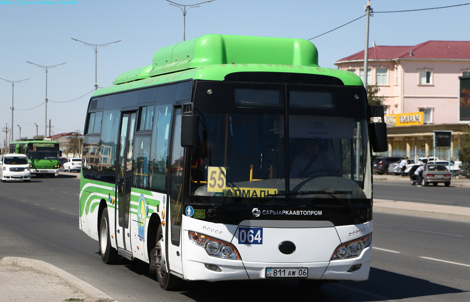 Атырауская область, Yutong ZK6852HG (СарыаркаАвтоПром) № 064