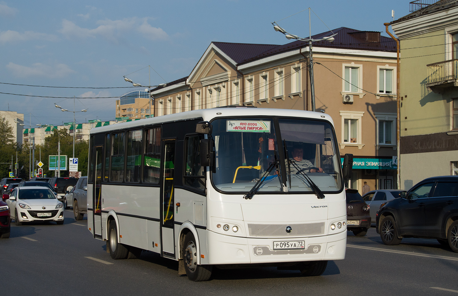 Тюменская область, ПАЗ-320412-05 "Вектор" № Р 095 УА 72