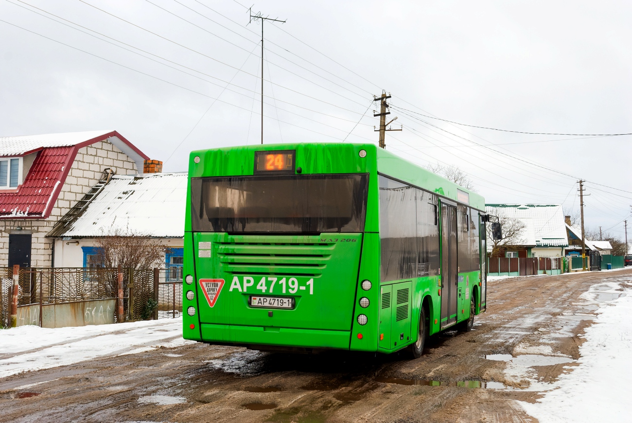 Брестская область, МАЗ-206.047 № 25382