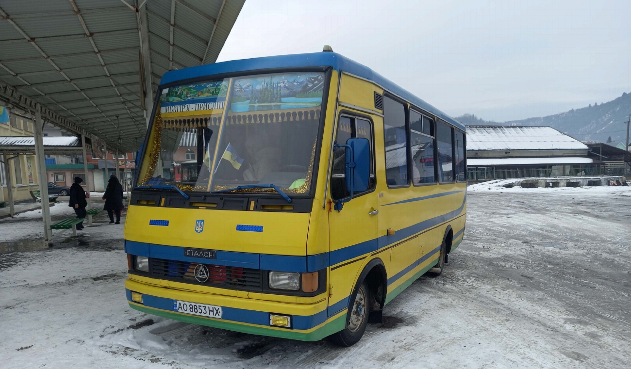 Закарпатская область, БАЗ-А079.14 "Подснежник" № AO 8853 HX